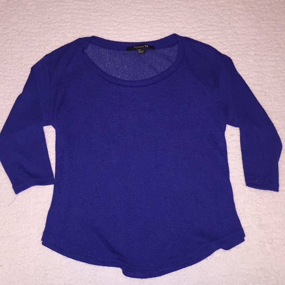 Forever 21 long sleeve thin-knit sweater
